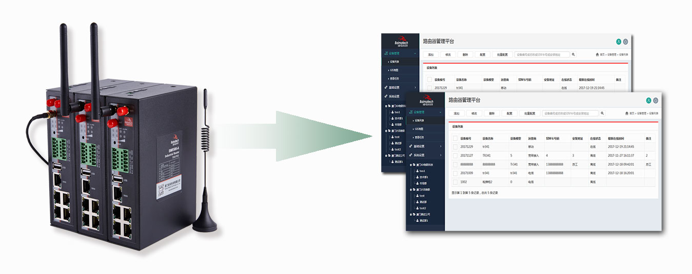 Industrial cellular router