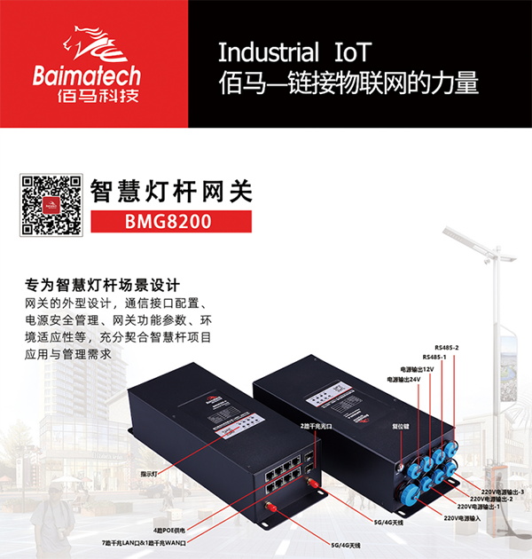 Intelligent gateway is the core of 5G intelligent pole.jpg